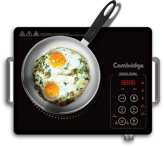 Cambridge Kitchen IC104MK2 Halogen Cooker